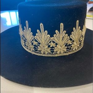 Stiff brim vintage hat